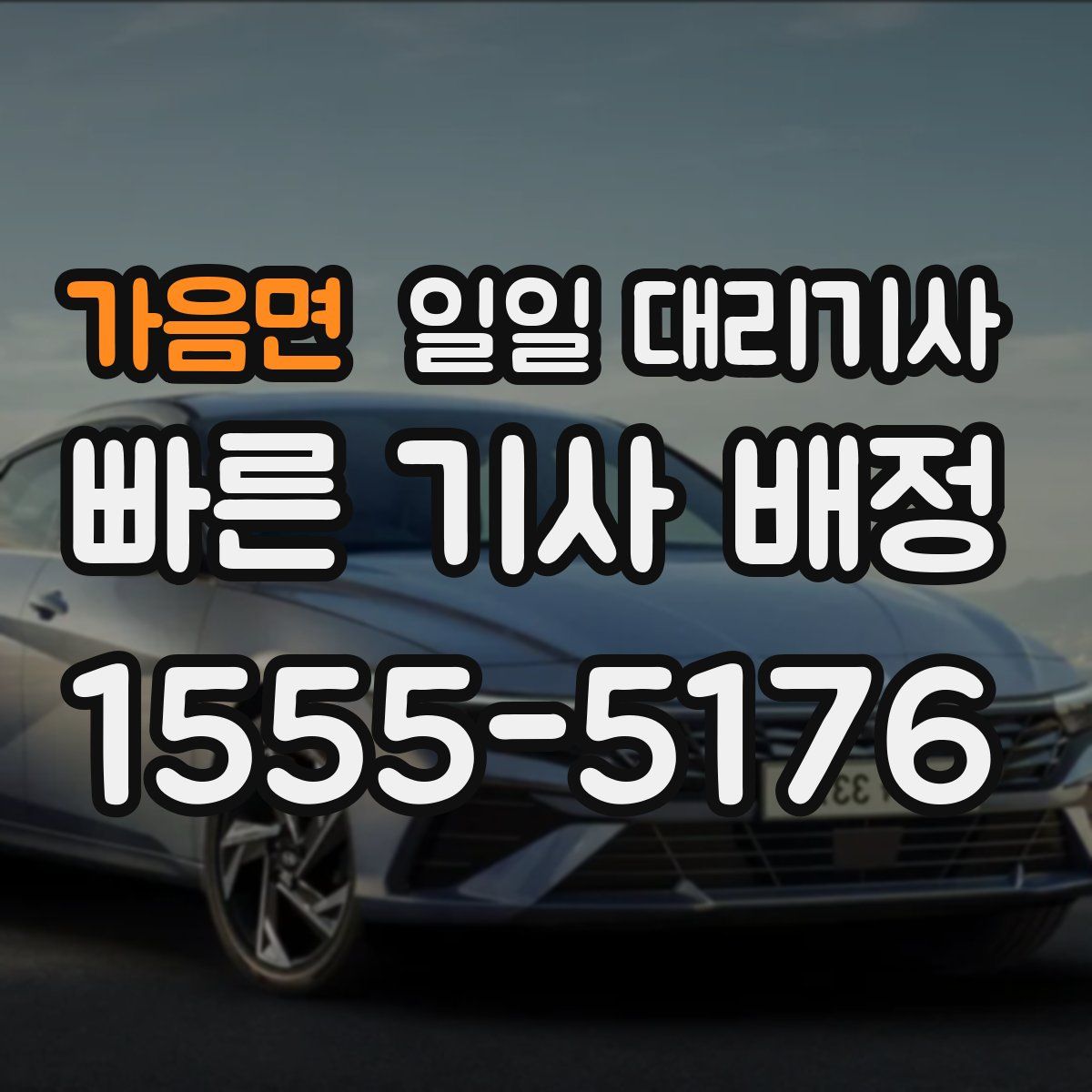 가음면 일일 대리기사