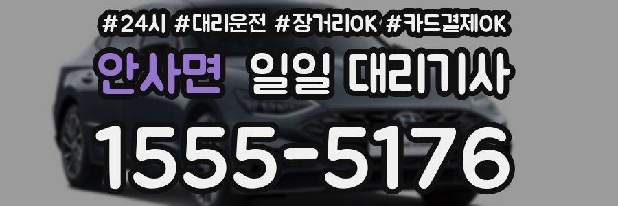 안사면 일일 대리기사