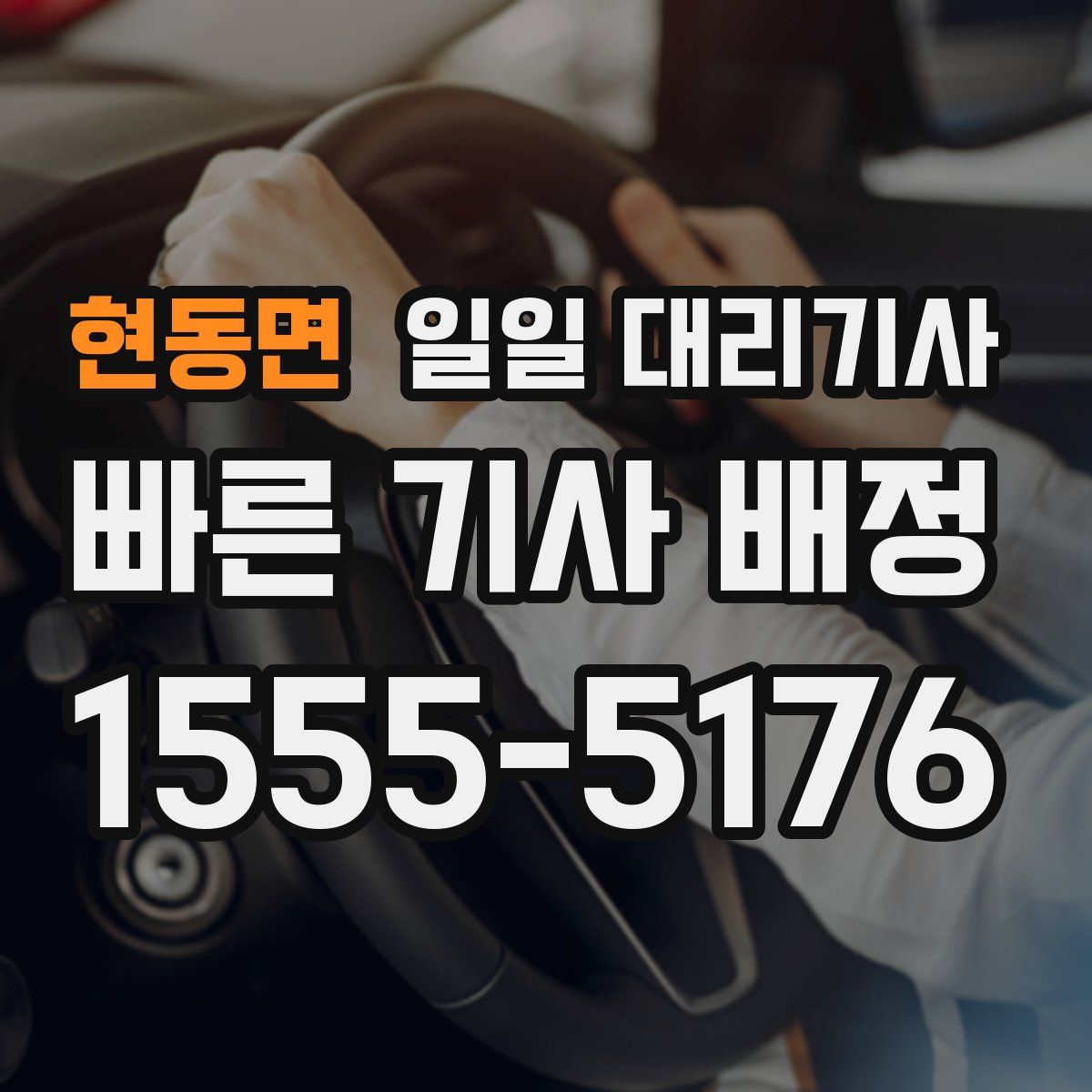 현동면 일일 대리기사