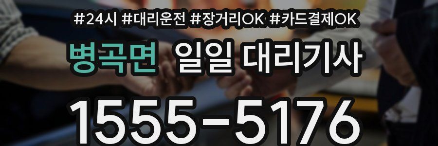 병곡면 일일 대리기사
