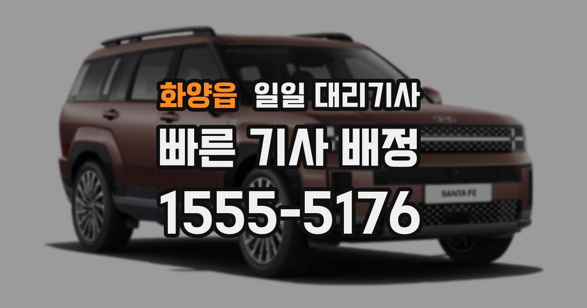 화양읍 일일 대리기사