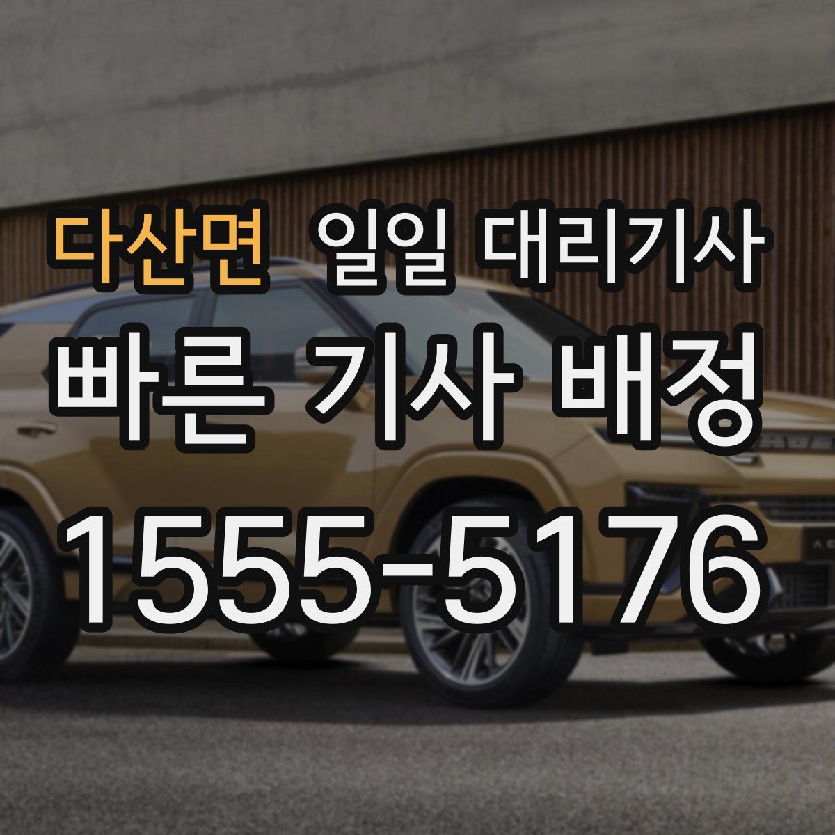 다산면 일일 대리기사
