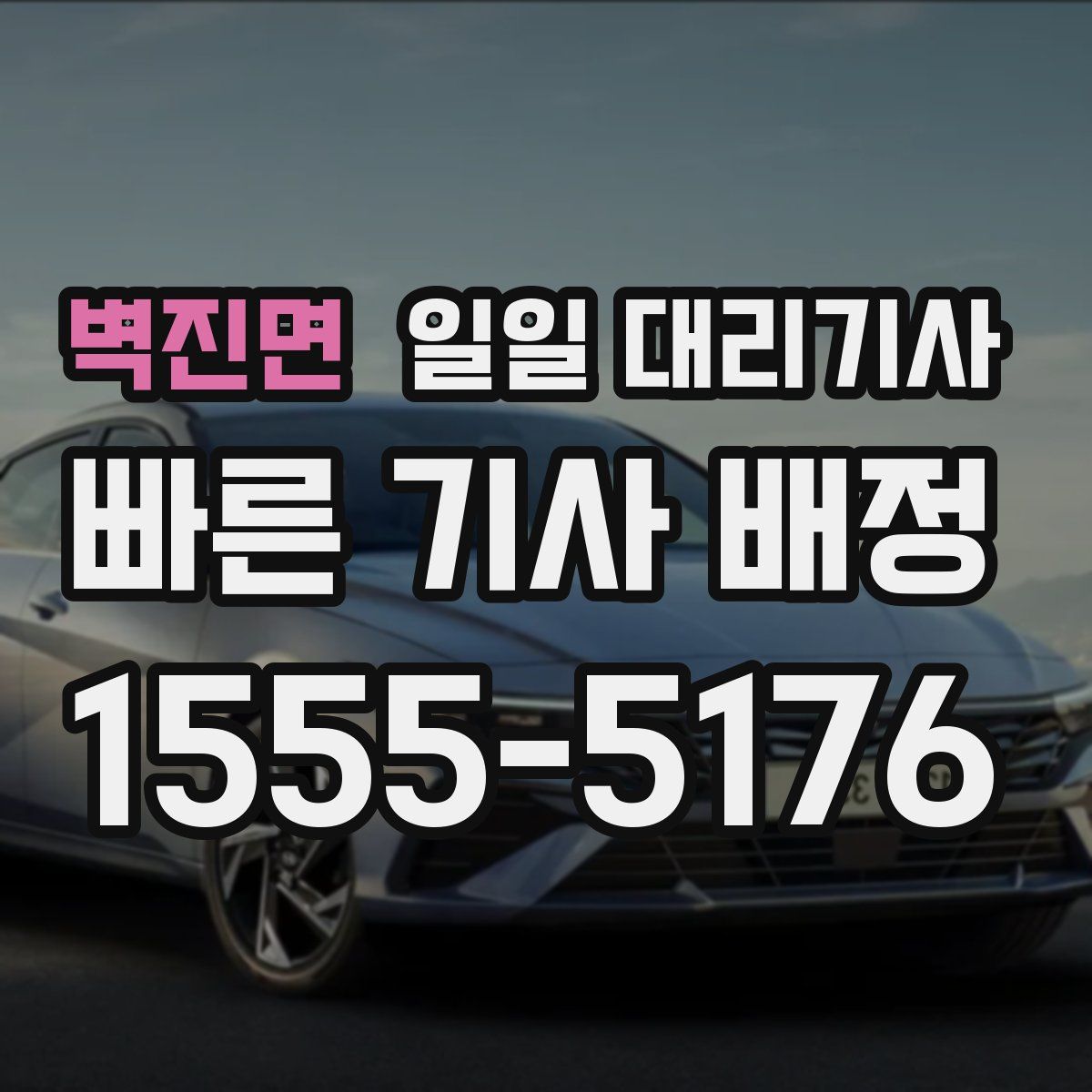 벽진면 일일 대리기사