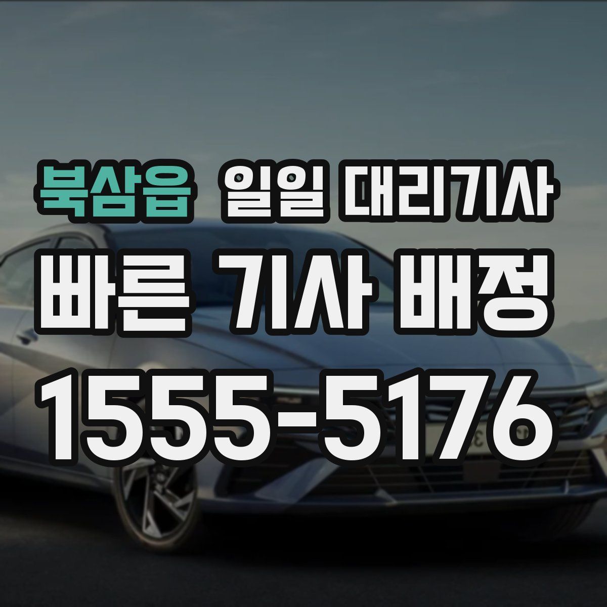 북삼읍 일일 대리기사