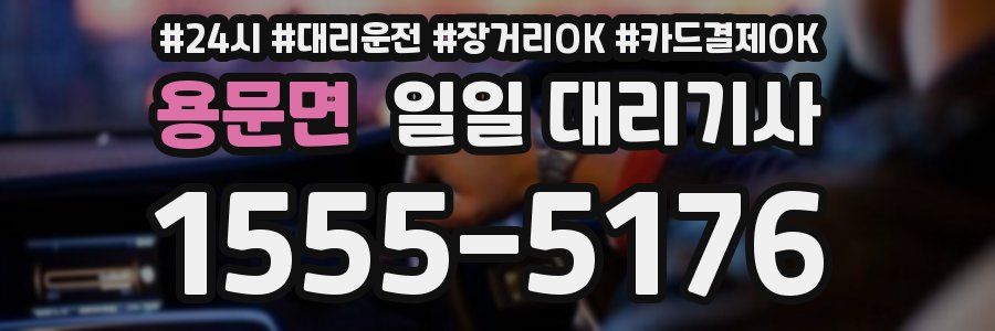 용문면 일일 대리기사