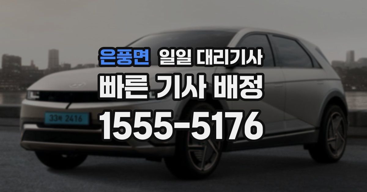 은풍면 일일 대리기사