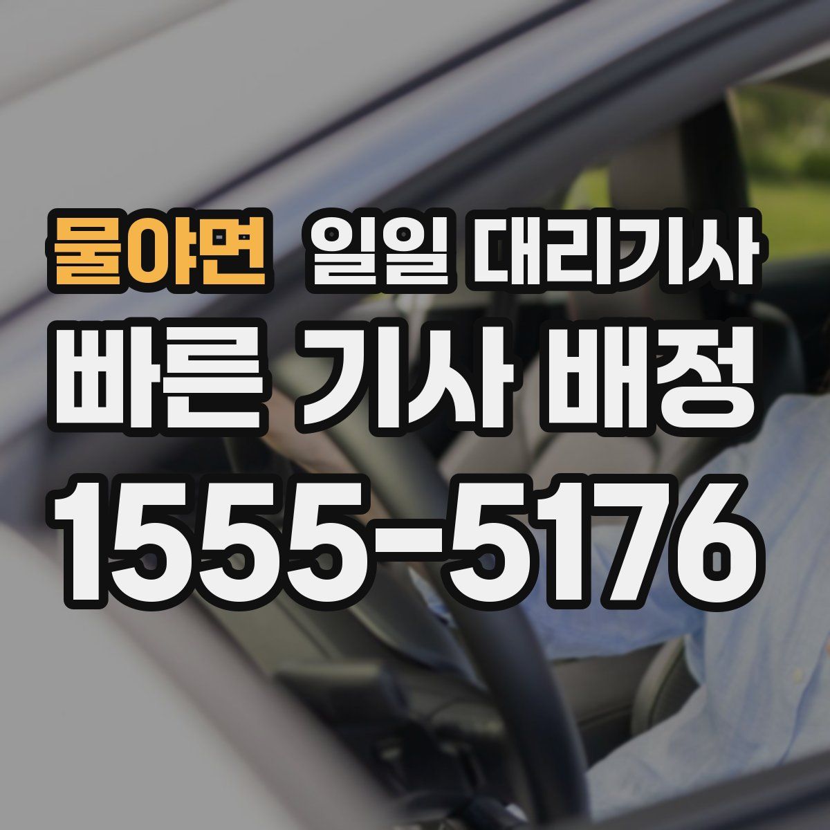 물야면 일일 대리기사