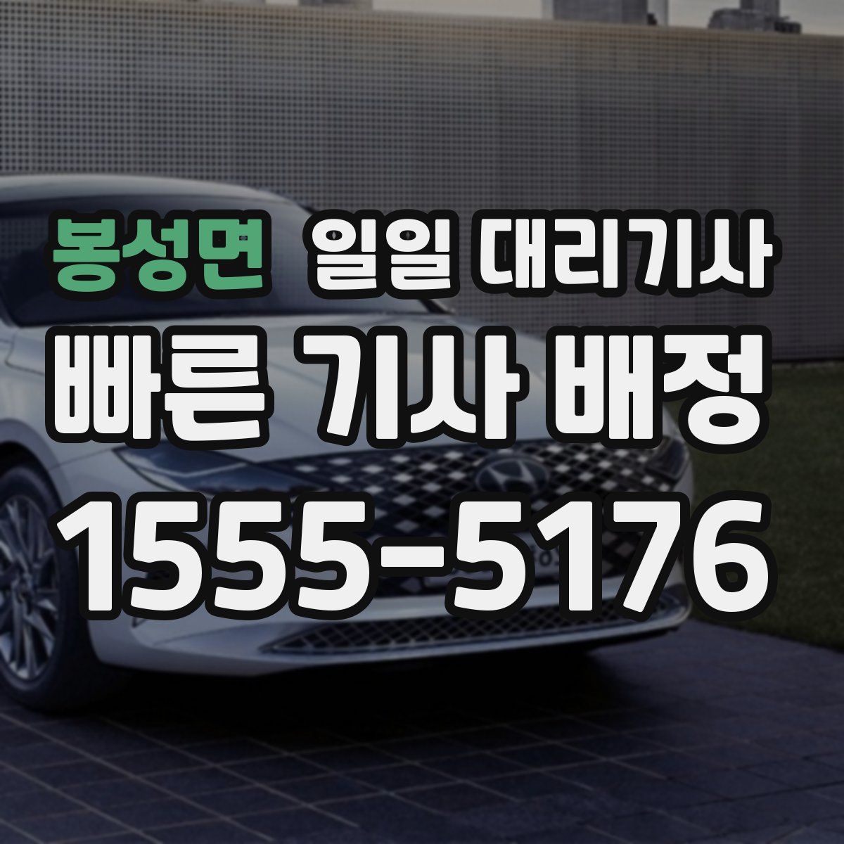 봉성면 일일 대리기사