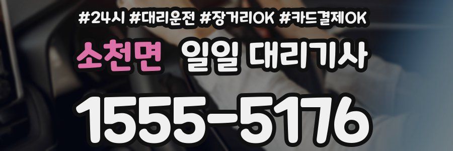 소천면 일일 대리기사