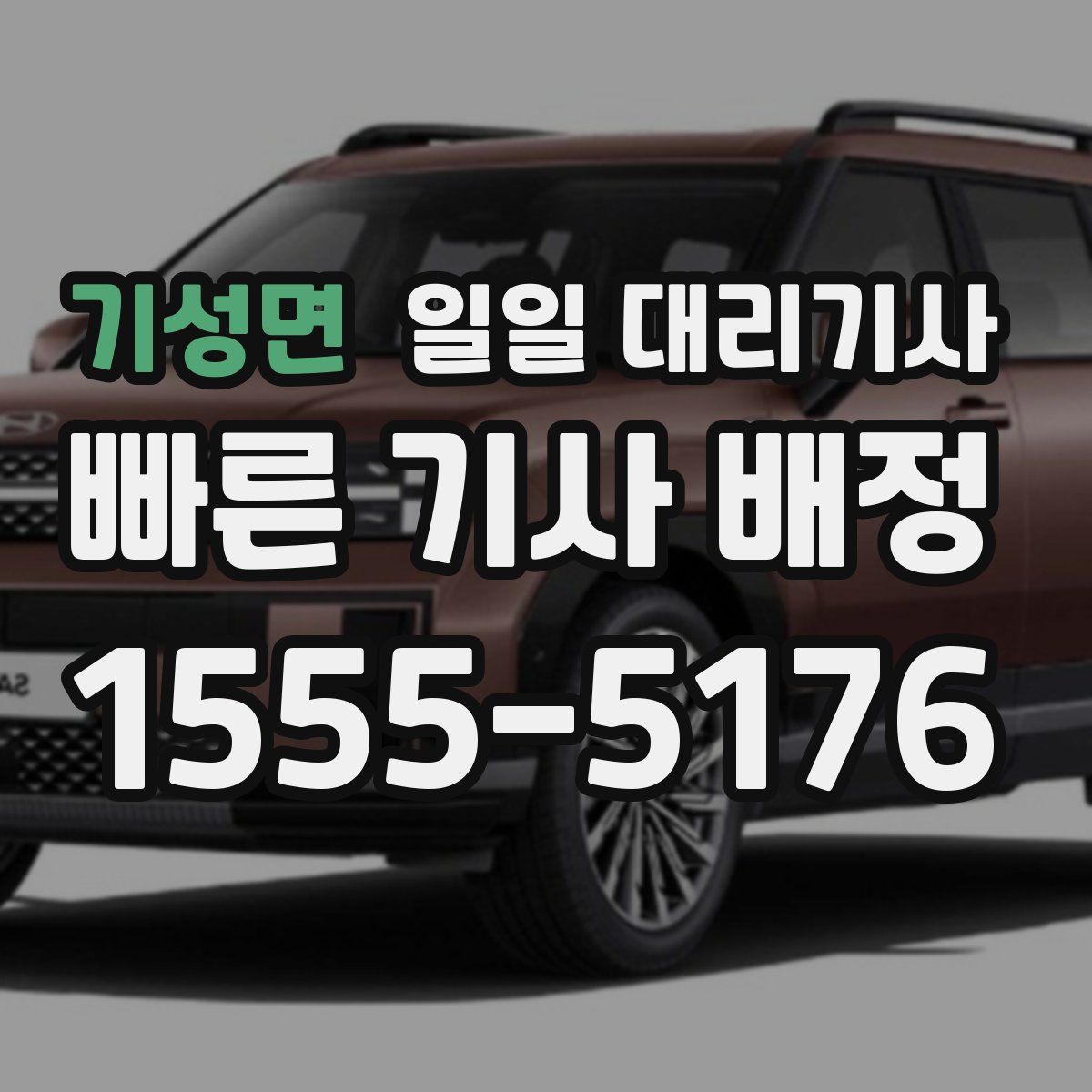 기성면 일일 대리기사