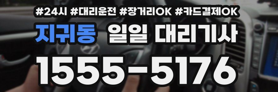 지귀동 일일 대리기사