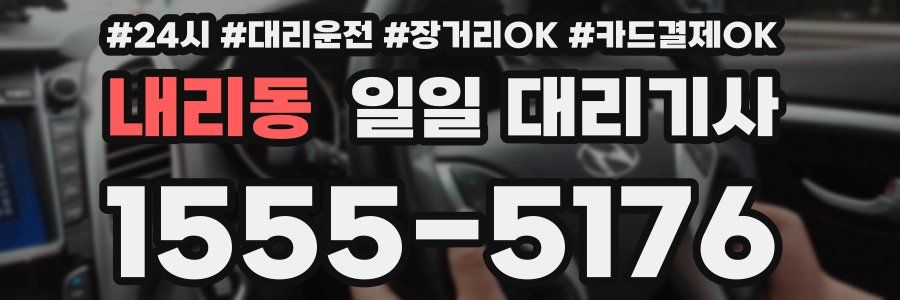 내리동 일일 대리기사
