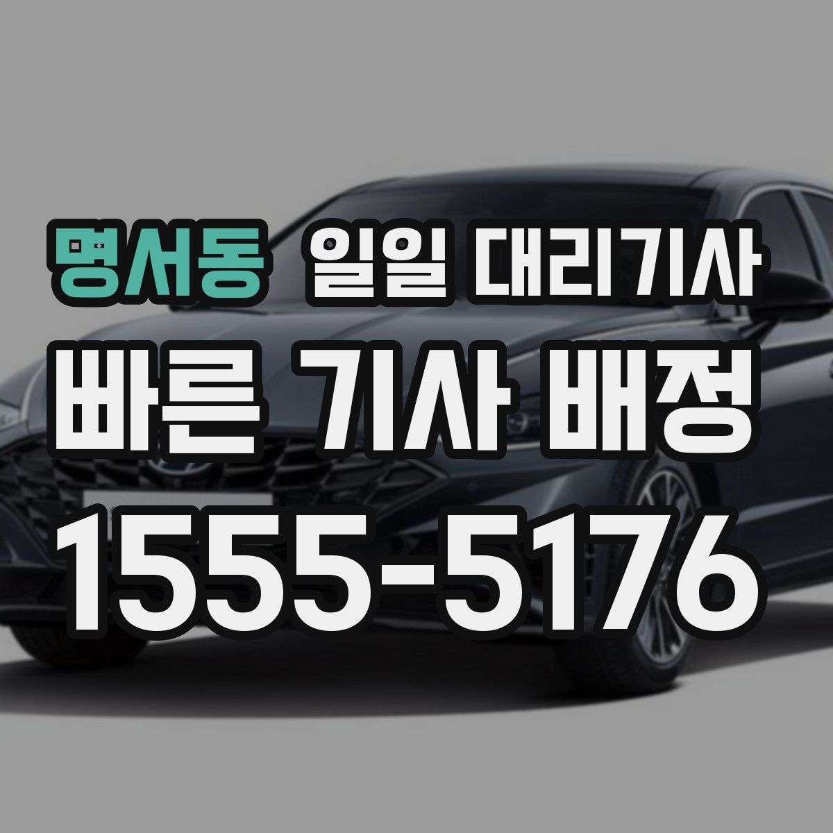 명서동 일일 대리기사