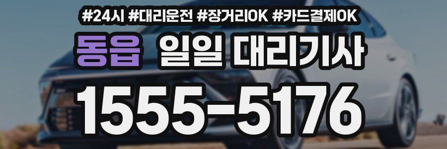 동읍 일일 대리기사