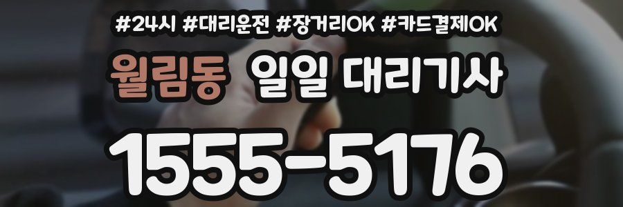 월림동 일일 대리기사