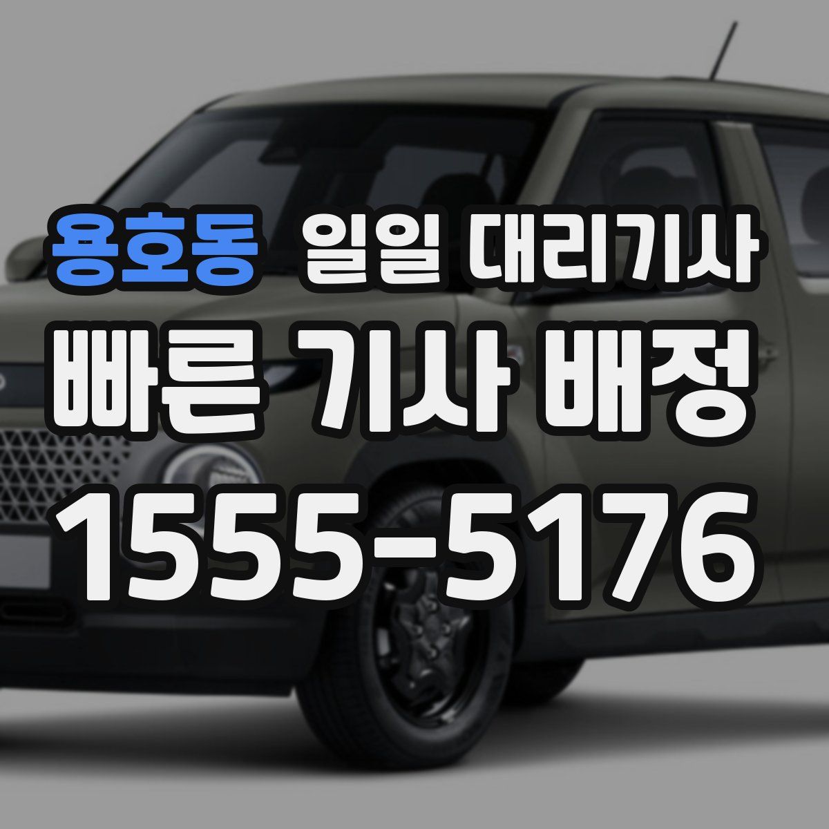 용호동 일일 대리기사