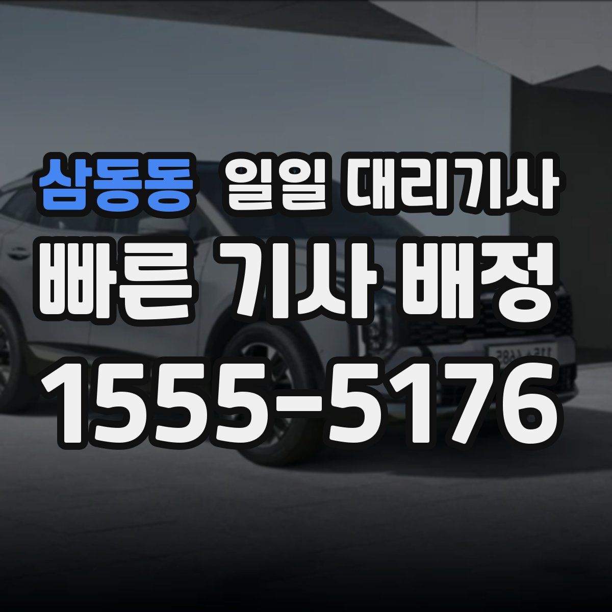 삼동동 일일 대리기사