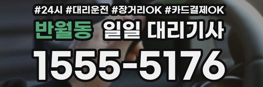 반월동 일일 대리기사