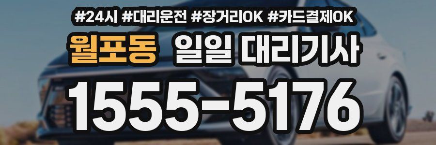 월포동 일일 대리기사