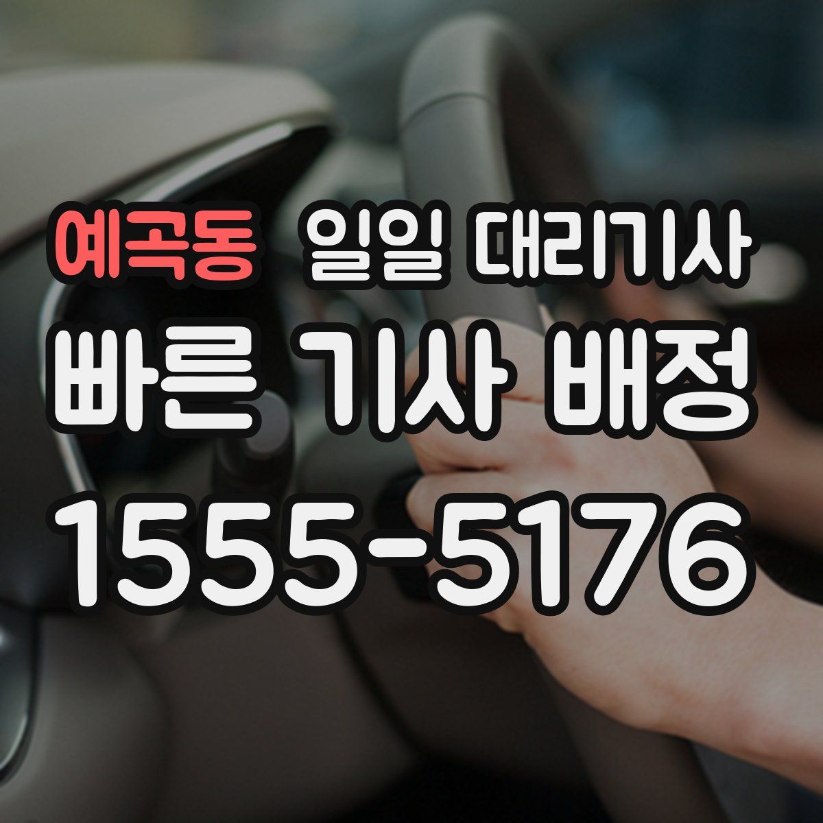 예곡동 일일 대리기사