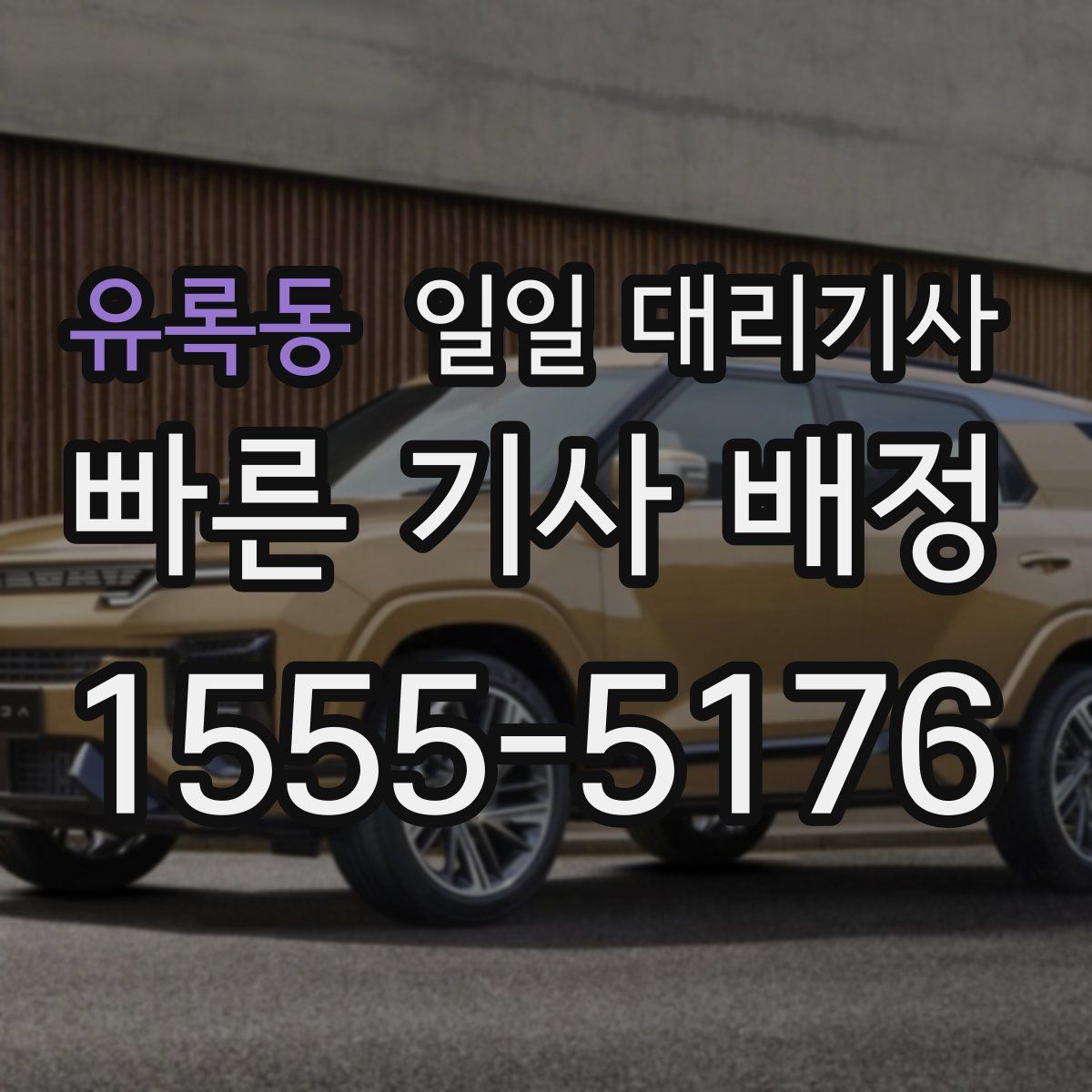 유록동 일일 대리기사