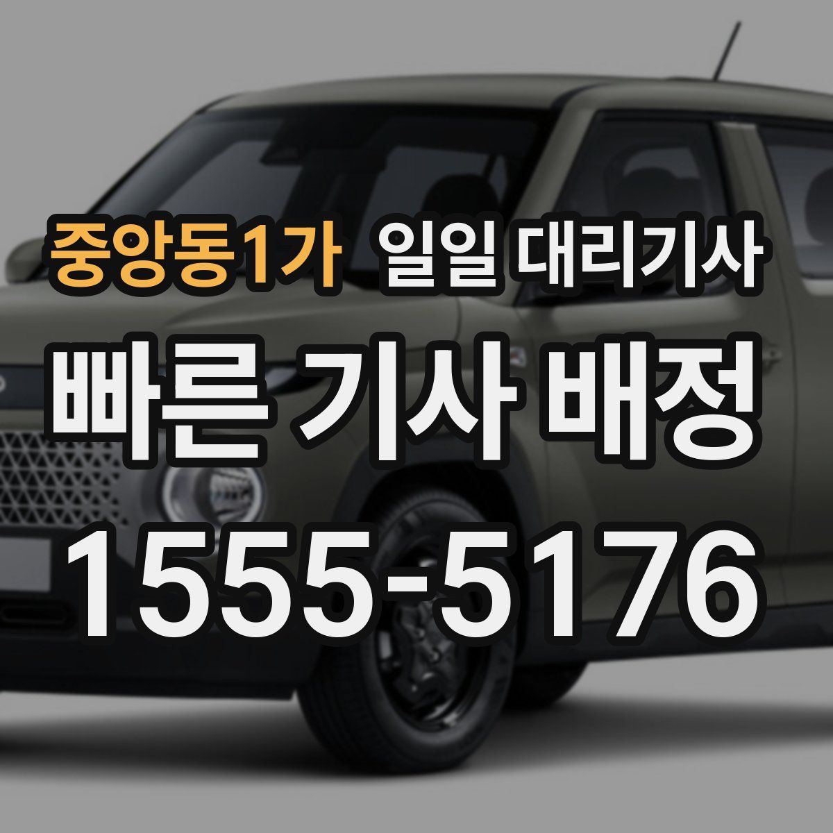 중앙동1가 일일 대리기사