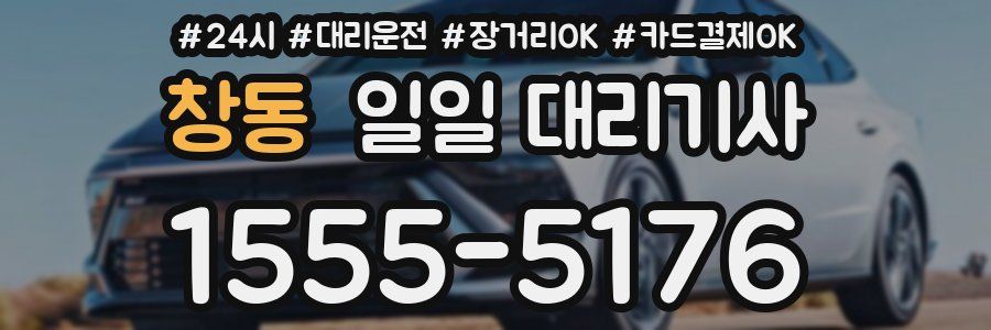 창동 일일 대리기사