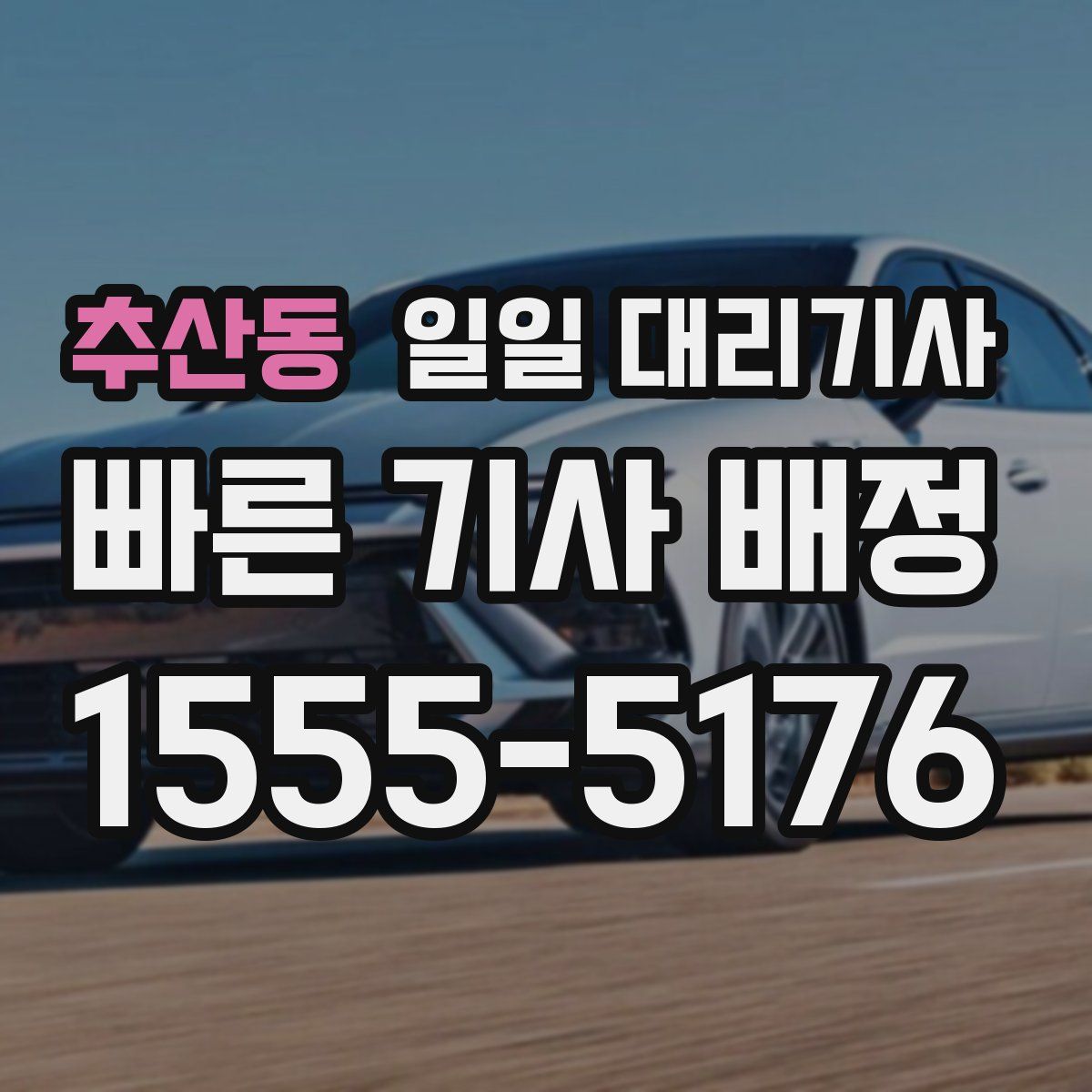 추산동 일일 대리기사