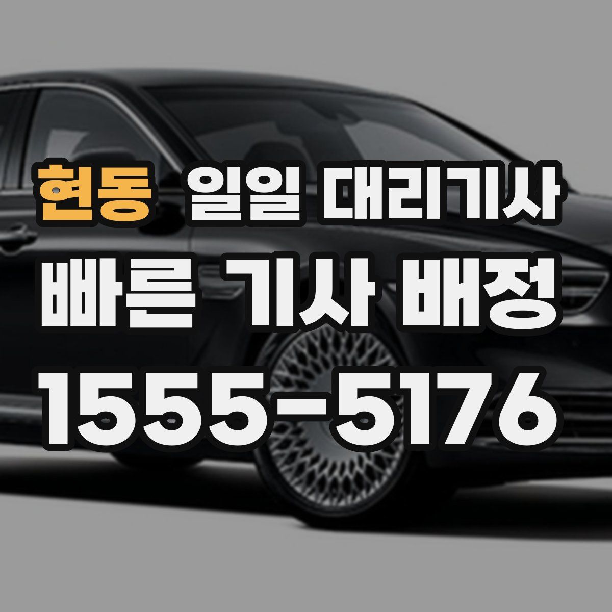 현동 일일 대리기사