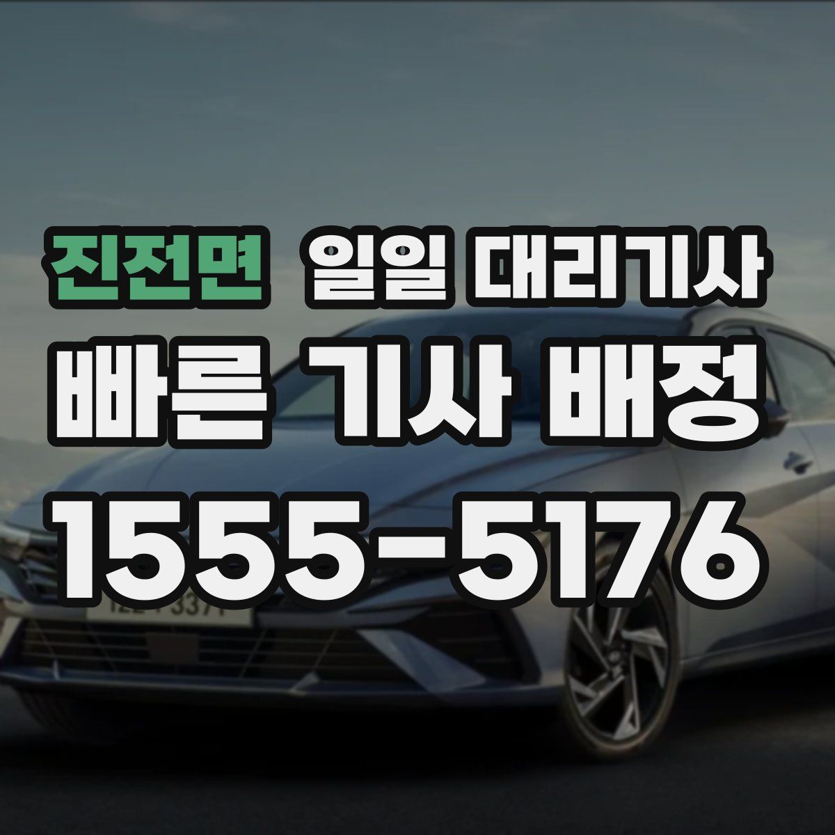 진전면 일일 대리기사