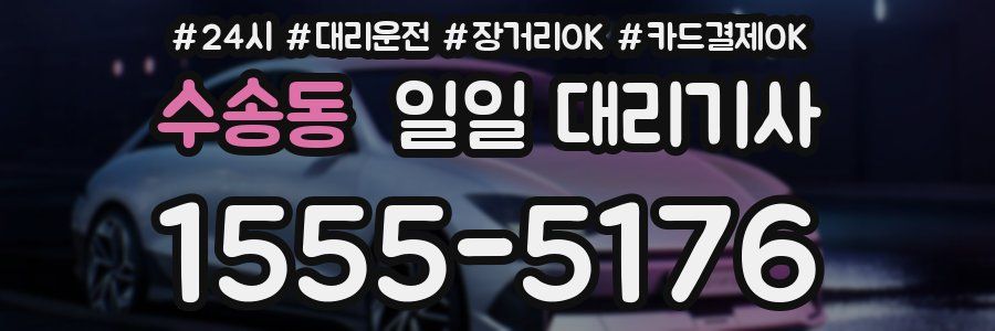 수송동 일일 대리기사
