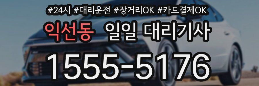 익선동 일일 대리기사