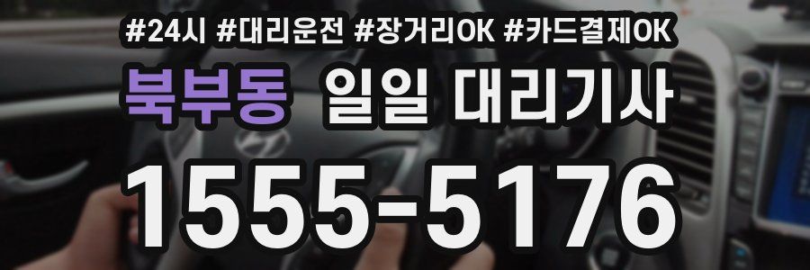 북부동 일일 대리기사