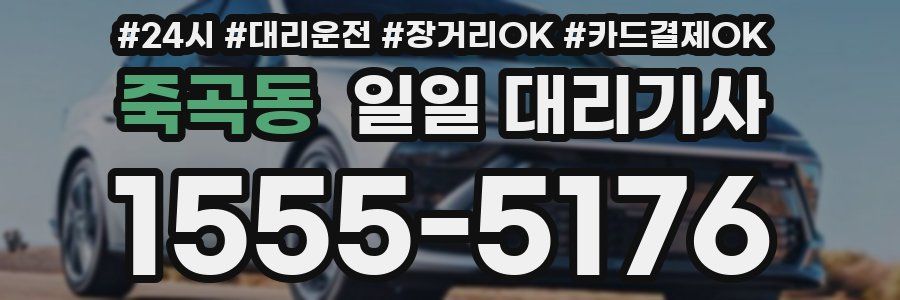 죽곡동 일일 대리기사