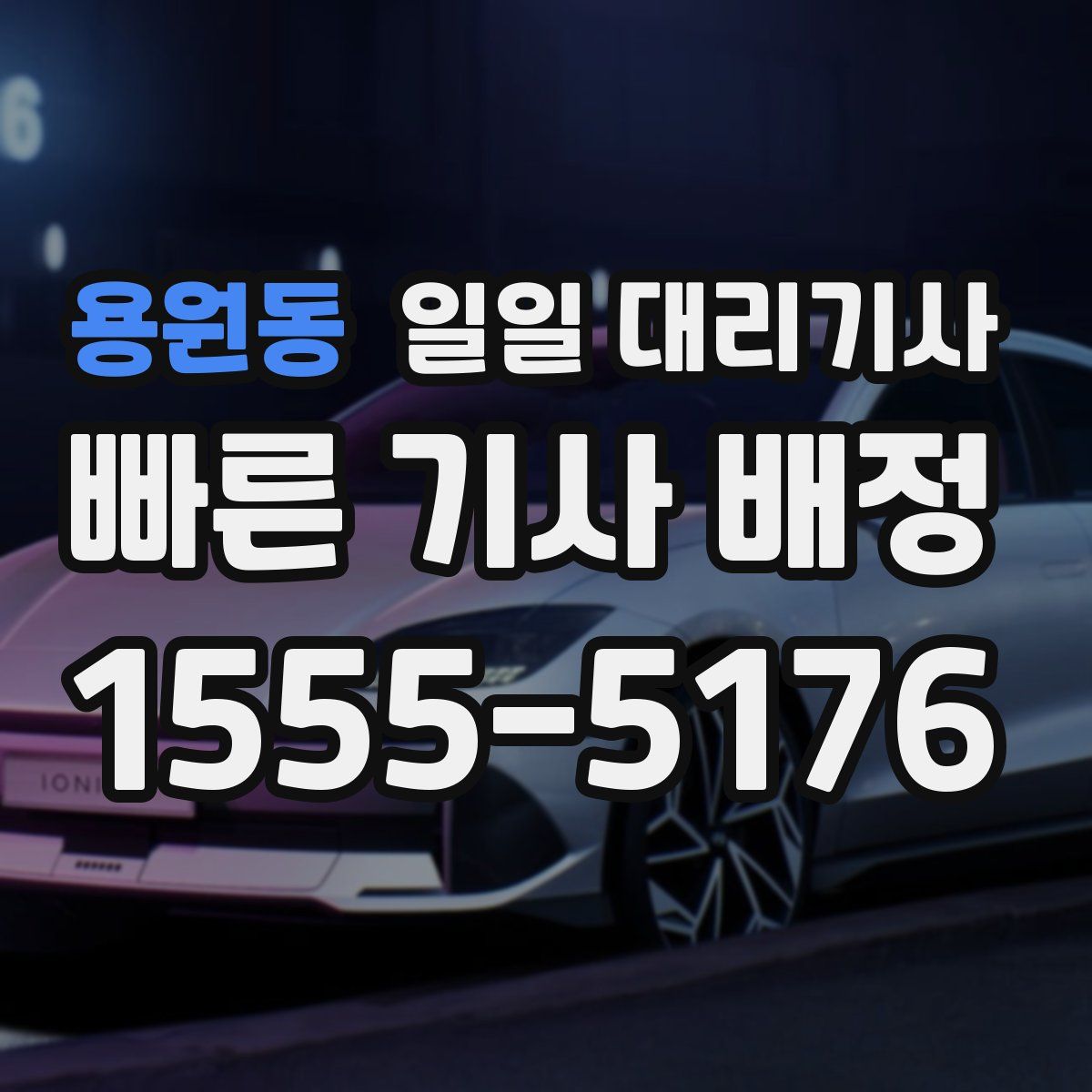 용원동 일일 대리기사
