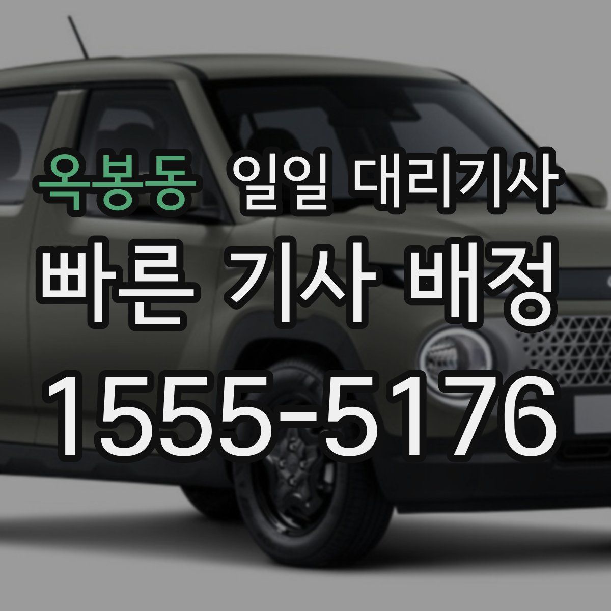 옥봉동 일일 대리기사