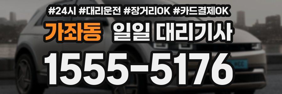 가좌동 일일 대리기사