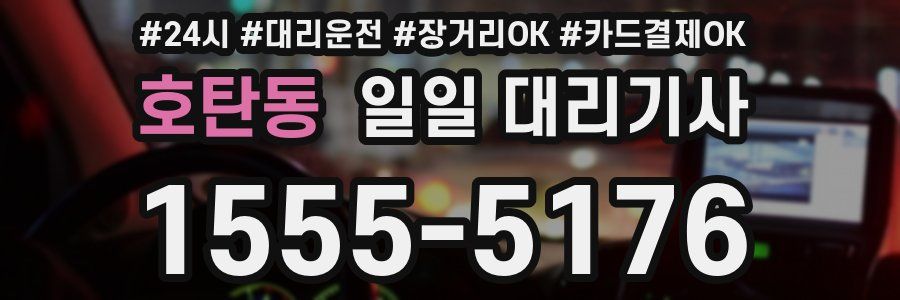 호탄동 일일 대리기사