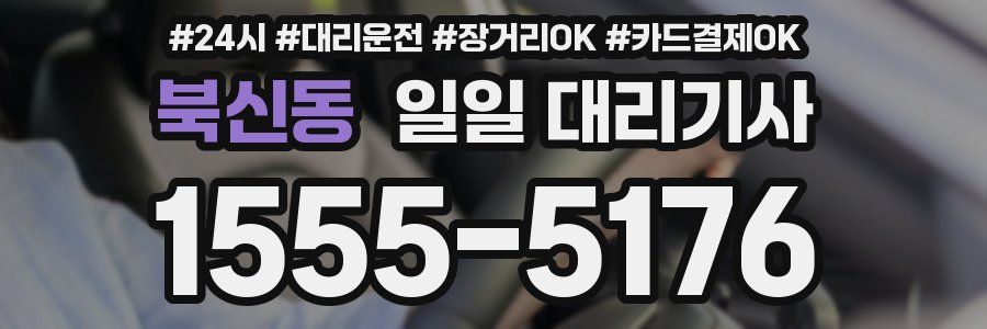 북신동 일일 대리기사