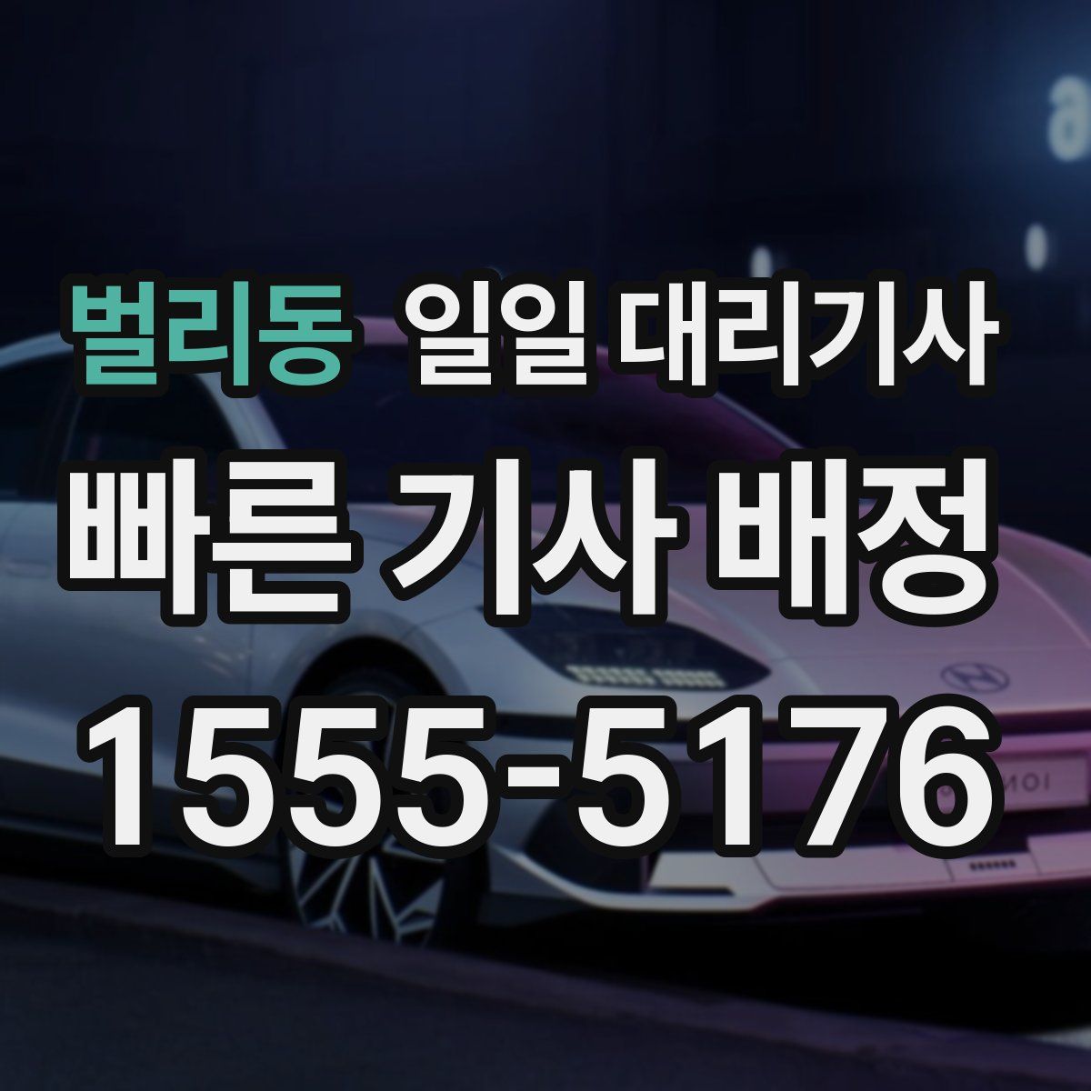 벌리동 일일 대리기사