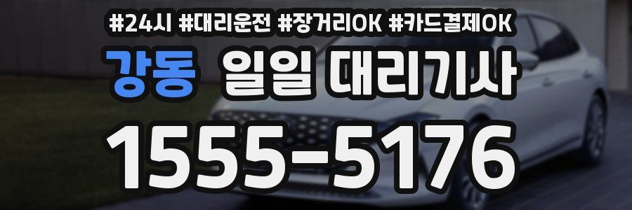 강동 일일 대리기사
