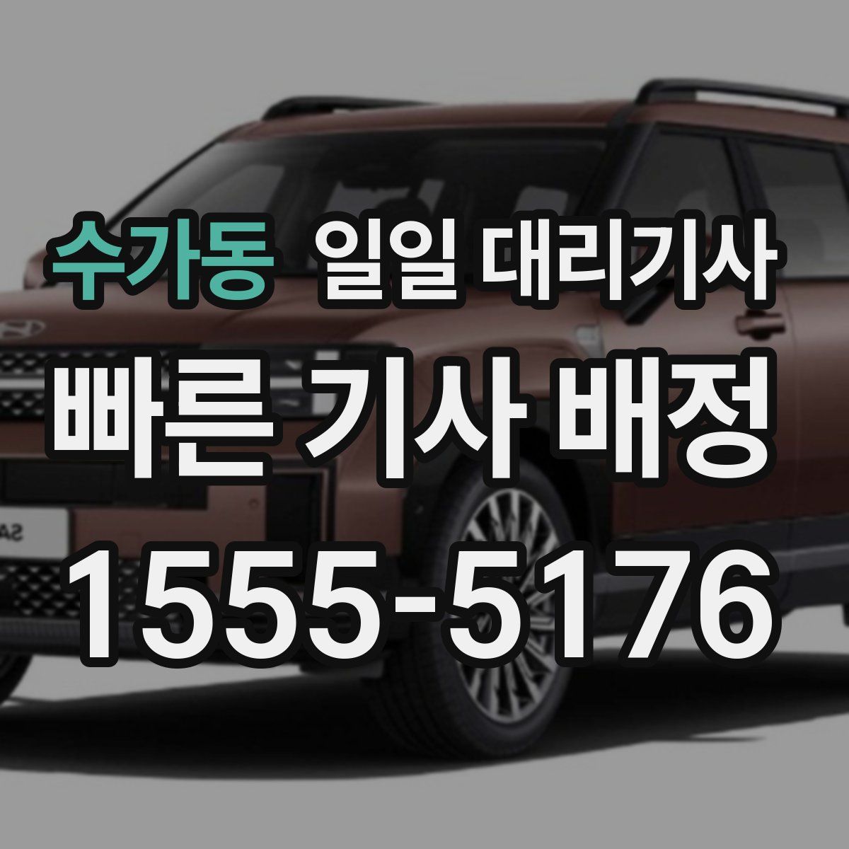 수가동 일일 대리기사
