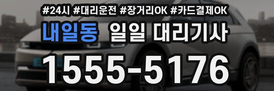 내일동 일일 대리기사