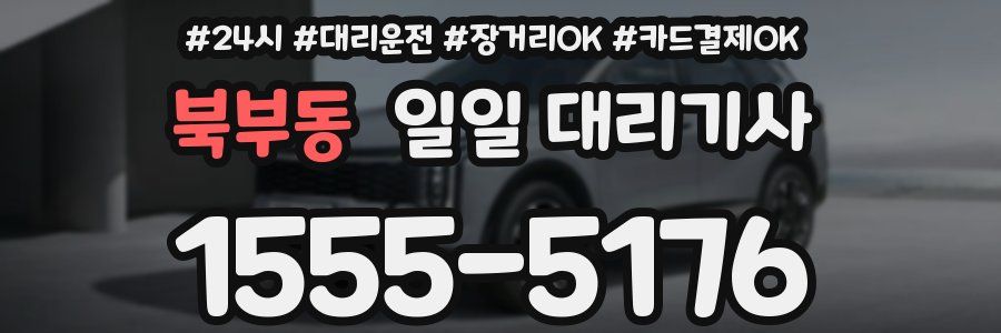 북부동 일일 대리기사