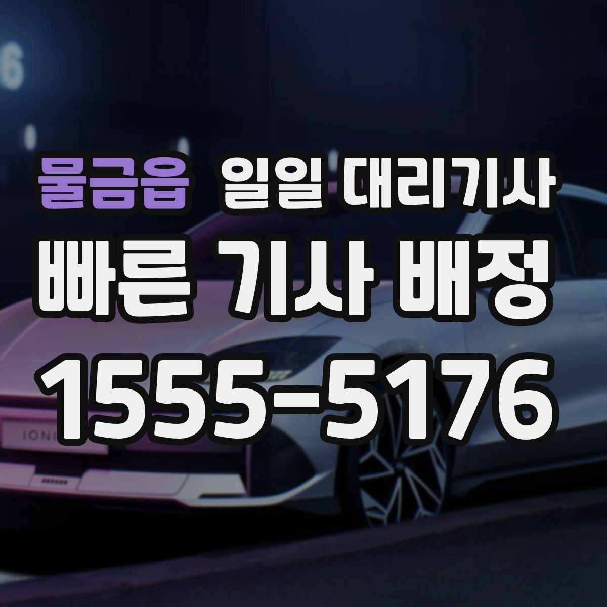 물금읍 일일 대리기사