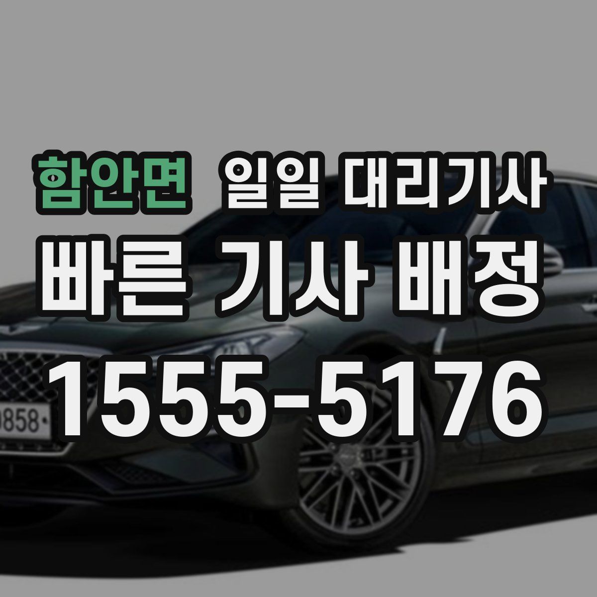 함안면 일일 대리기사