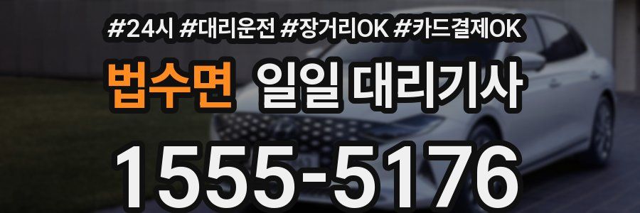법수면 일일 대리기사