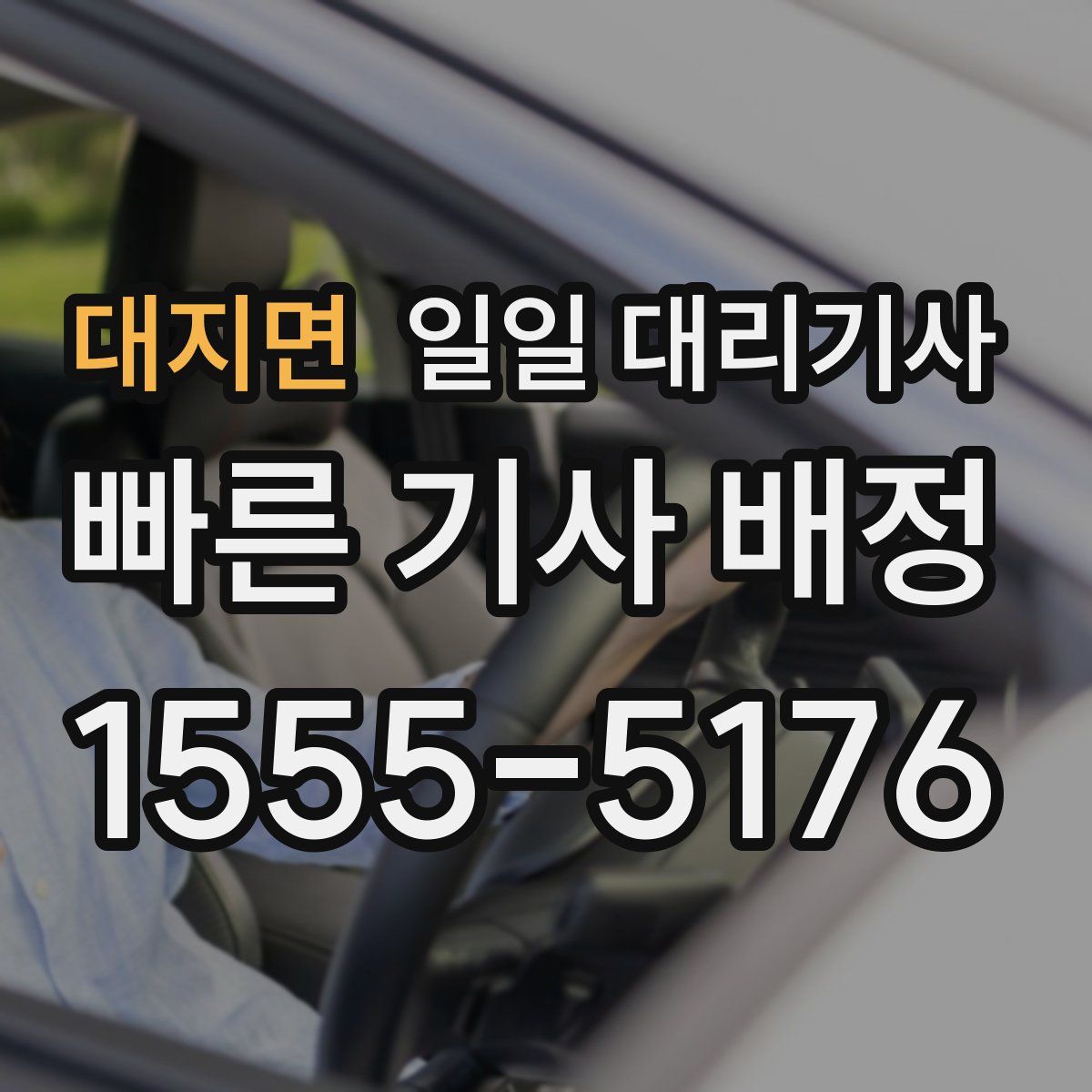 대지면 일일 대리기사