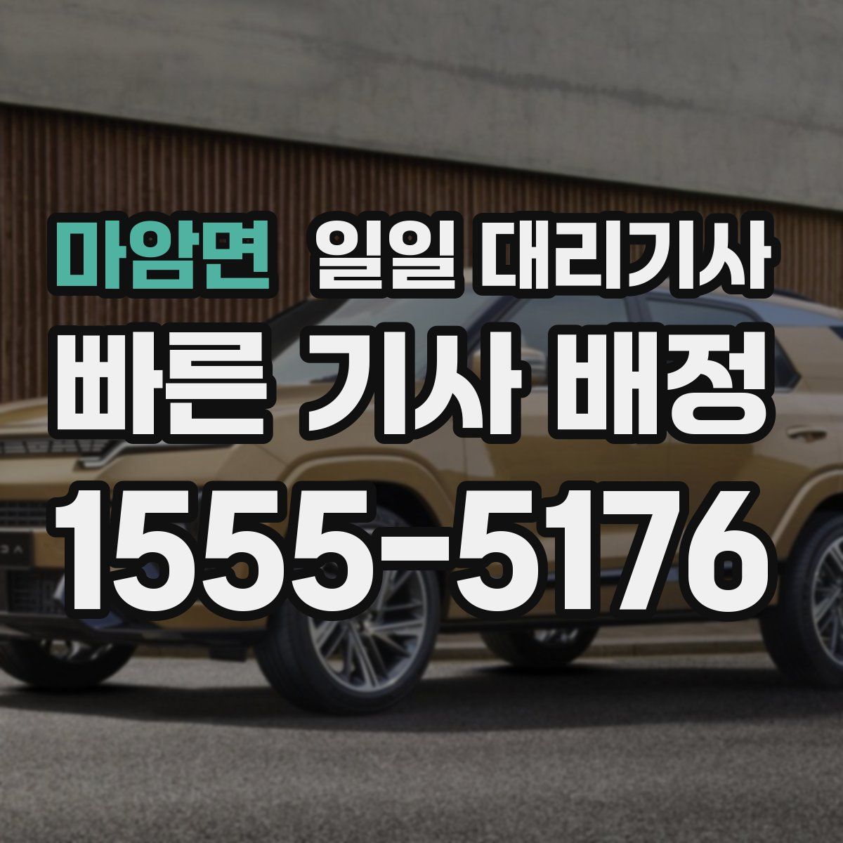 마암면 일일 대리기사