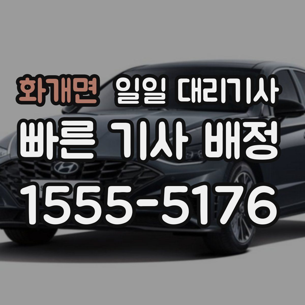 화개면 일일 대리기사